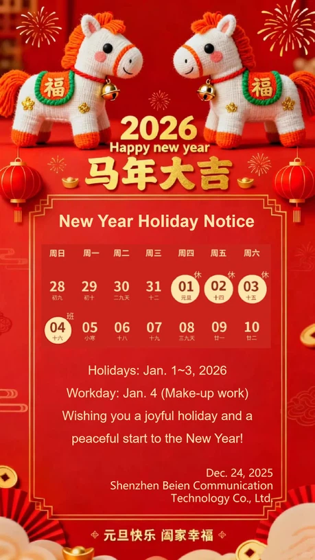 New Year Holiday Notice New Year Holiday Notice